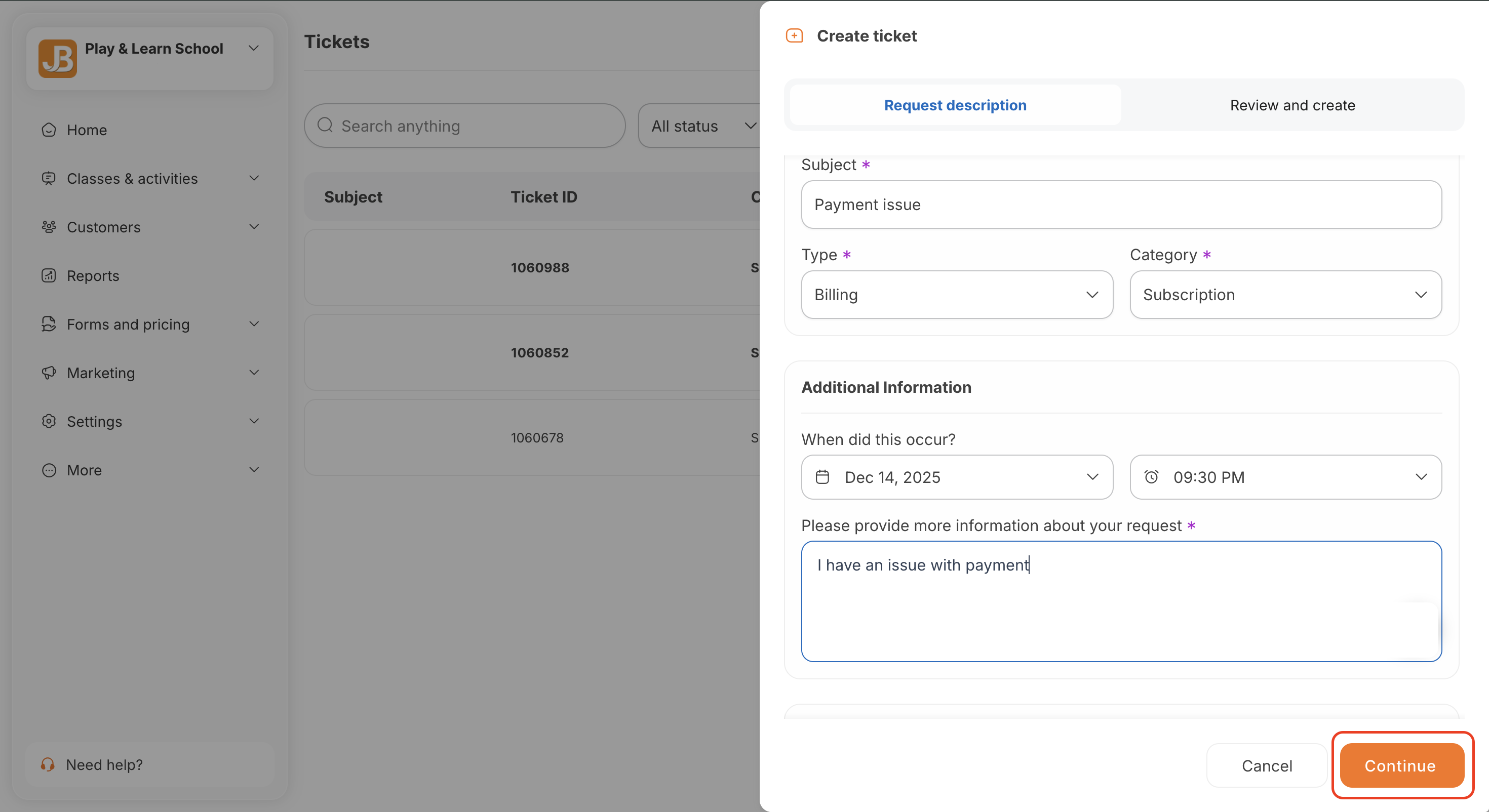 Jumbula Ticketing System