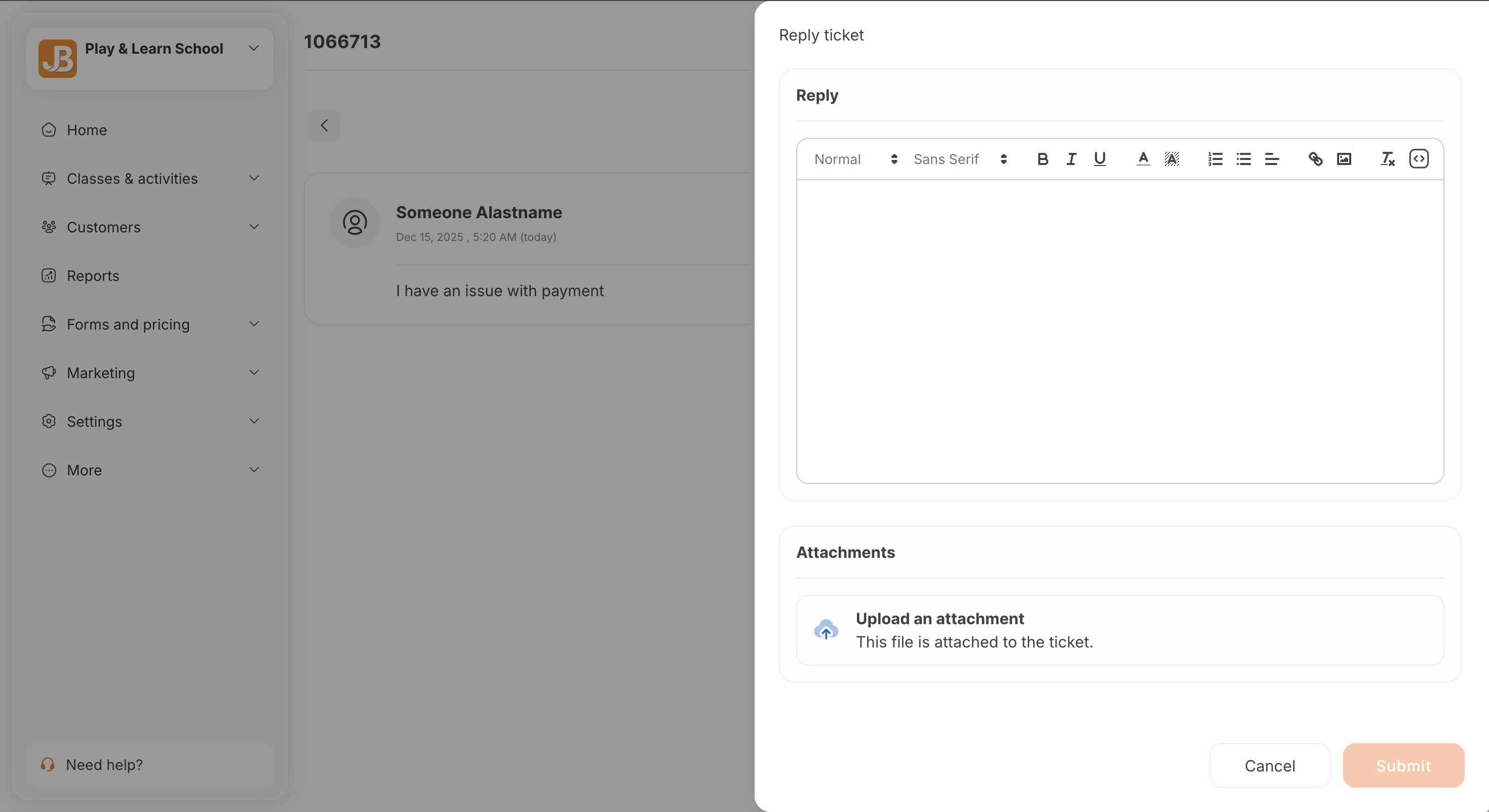 Jumbula Ticketing System
